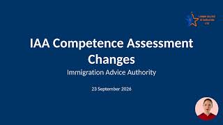 IAA Competence Assessment Changes 2026 |Complete Breakdown of Key Updates for Aspiring Advisers!#uk#