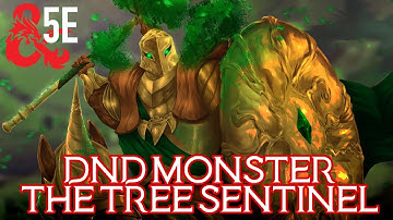D&D Wildshape: The Tree Sentinel | D&D Monster Stat Block Conversion