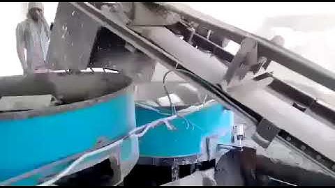 Automatic batch weighing system for brick plant