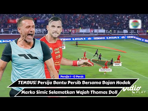 Persija Bantu Persib, Pesona Simic Selamatkan Thomas Doll | Persija Jakarta 1 - 0 Persis Solo