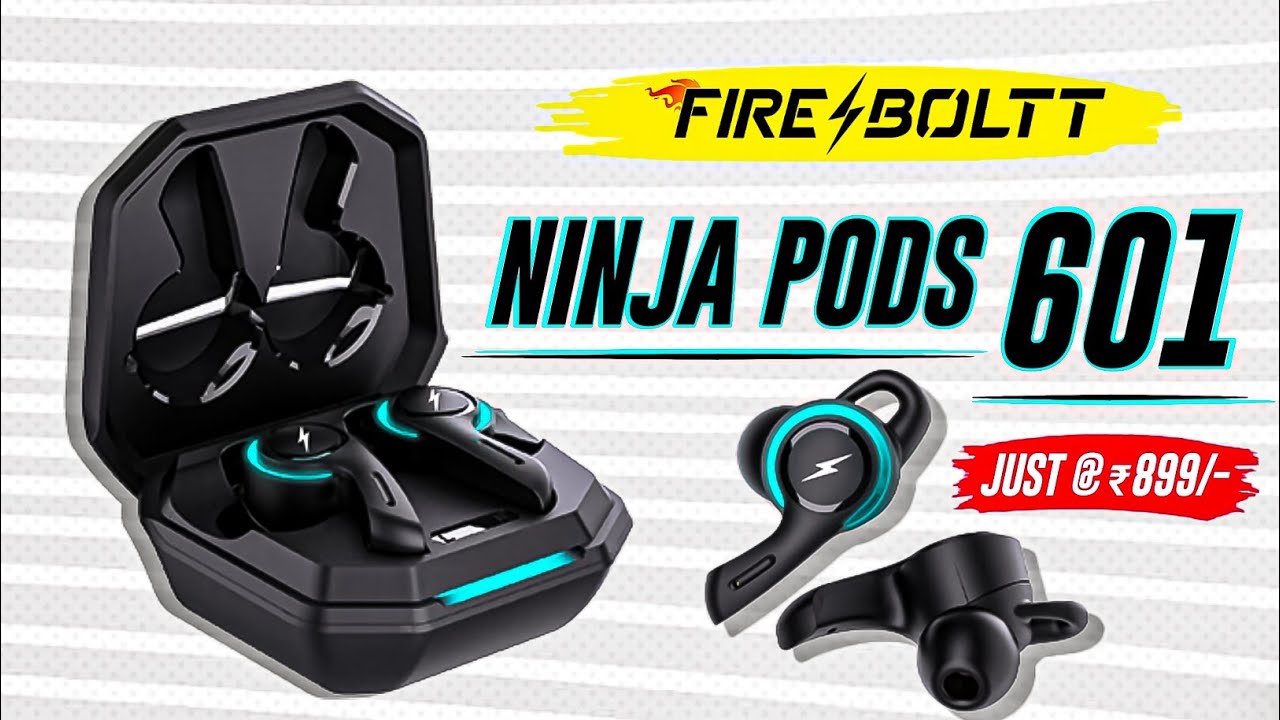 FIRE PODS "NINJA 601" TRUE WIRELESS EARBUDS..🔥🔥