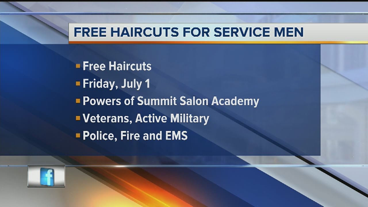 Summit Salon Academy offering free haircuts July 1st