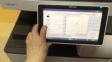 NEW PHOTOCOPIER INSTALLATION RICOH MP 2555/3055/3555/4055/5055/6055 series DEVELOPER INITIALIZATION