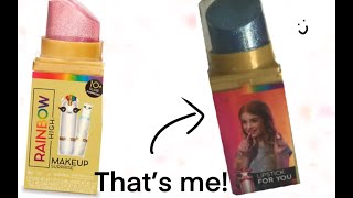 Unboxing Rainbow high Makeup surprise!