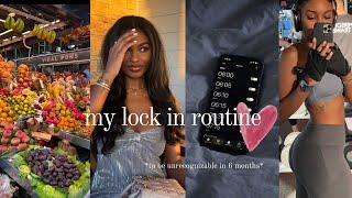 how to lock in to be unrecognizable in 2026 (gym workout, nutrition, cleaning, etc)
