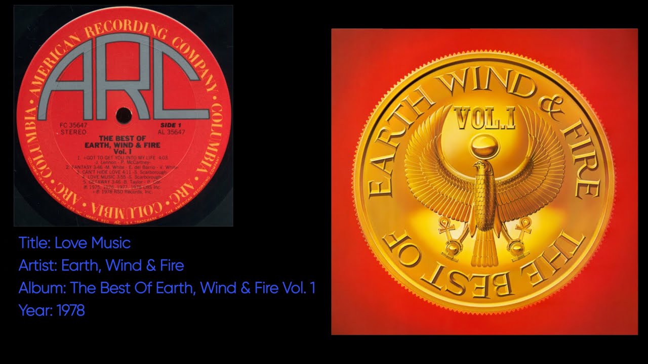 洋楽 The Best of Earth, Wind & Fire, Vol. 1 EARTH WIND & FIRE The Best Of 〜 Vol. 1 [Japan limited Orange