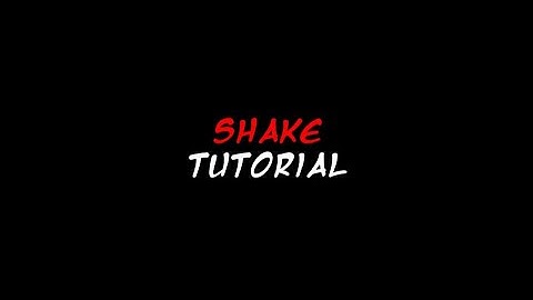 Edgy Scale Shake Tutorial | Alight Motion