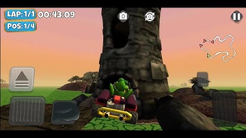 Swamp - 1 Lap in 1:10.99 [WR] | Moorhuhn Kart Multiplayer Racing