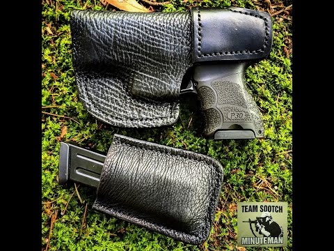 Shark Skin Exotic Leather Holster & Carrier