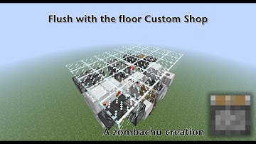 Flush with the Floor Customizable shop