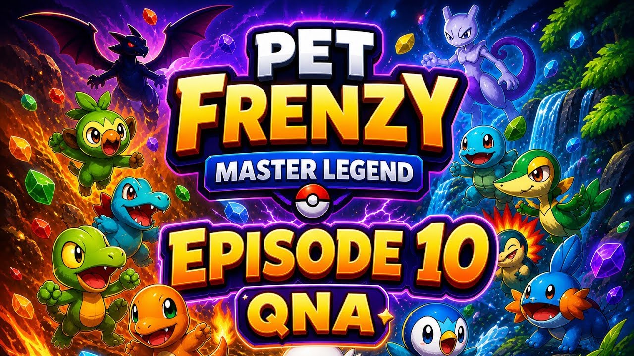 Master Legend Pet Frenzy: Master Legend Pokemon game EP-10 in hindi - YouTube