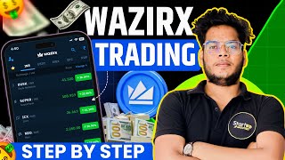 ⚡Wazirx me Trading kaise kare ⚡Wazirx Trading Step by Step - Beginners Guide🔥