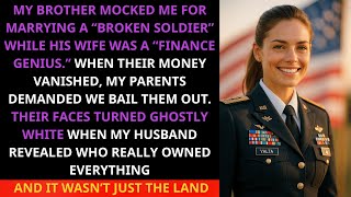 My brother mocked me for marrying a soldier — until we refused to bail him out.
