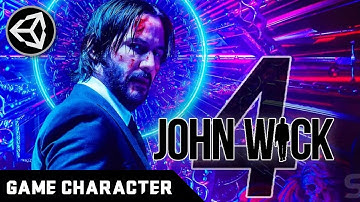 John Wick 4 - Unity 3D Game Character [Counter Attack Mobile iOS/Android]