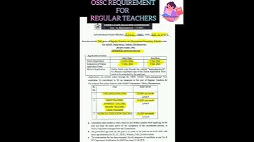OSSC RHT REQUIREMENT(7540)#2022#odisha#ossc#govtjobs#studywithkoko#shorts#short#opsc#2023#2022