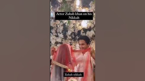 zuhab Khan and wania Nadeem nikkah ceremony😍😍#zuhabkhan#wanianadeem