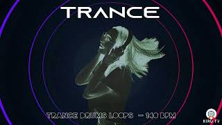 Trance drums loops  - 140 BPM