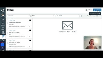 Canvas Tutorial: Using Canvas Inbox