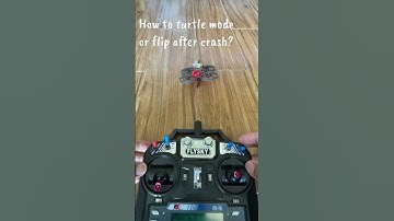 How to flip after crash or turtle mode? | Mobula 7 1s Flysky
