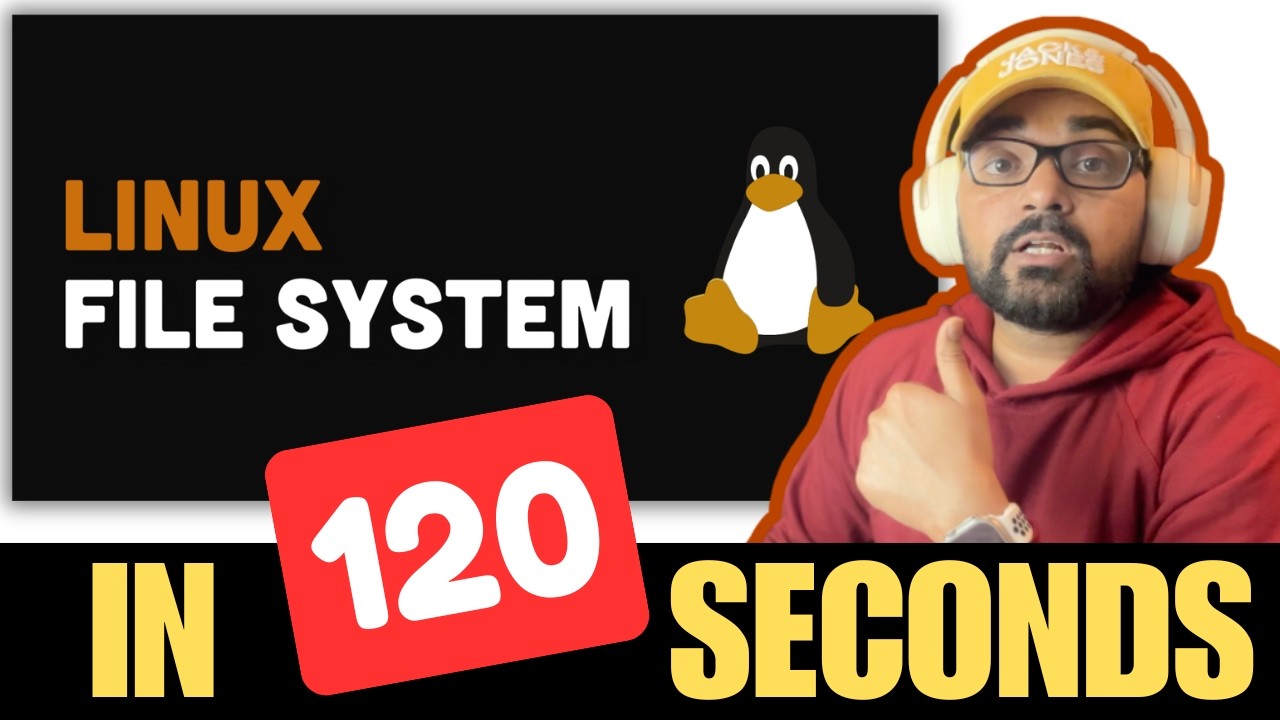 Linux File System Hierarchy Explained in 120 Seconds! 🐧 - YouTube