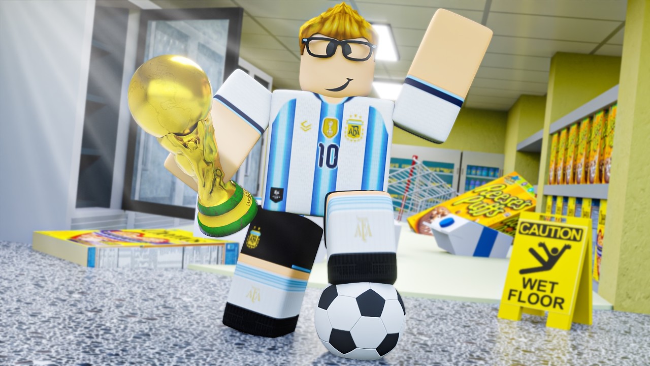 CAN MESSI ESCAPE THE SUPERMARKET!?!