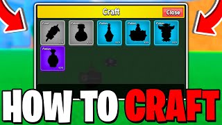 How To CRAFT POTIONS In Blox Fruits! (ALL CRAFTING RECIPES) Roblox