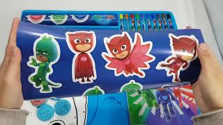 Pj Maskcraft And Create Mask Setstickerstampcolour & Draw