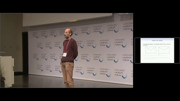 5th HLF – Lecture: Martin Hairer