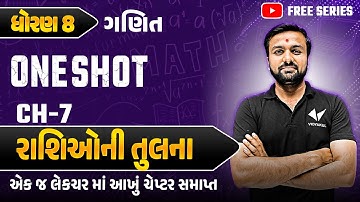 Complete Std 8 Maths Ch 7 in ONE SHOT | ganit Full Chapter Revision | Gujarat Board 2025