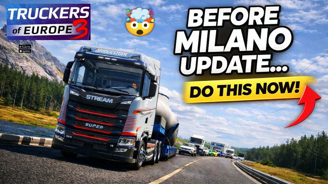 Новое обновление Truckers of Europe 3 – Сделайте ЭТО до выхода карты Milano 🔥✅