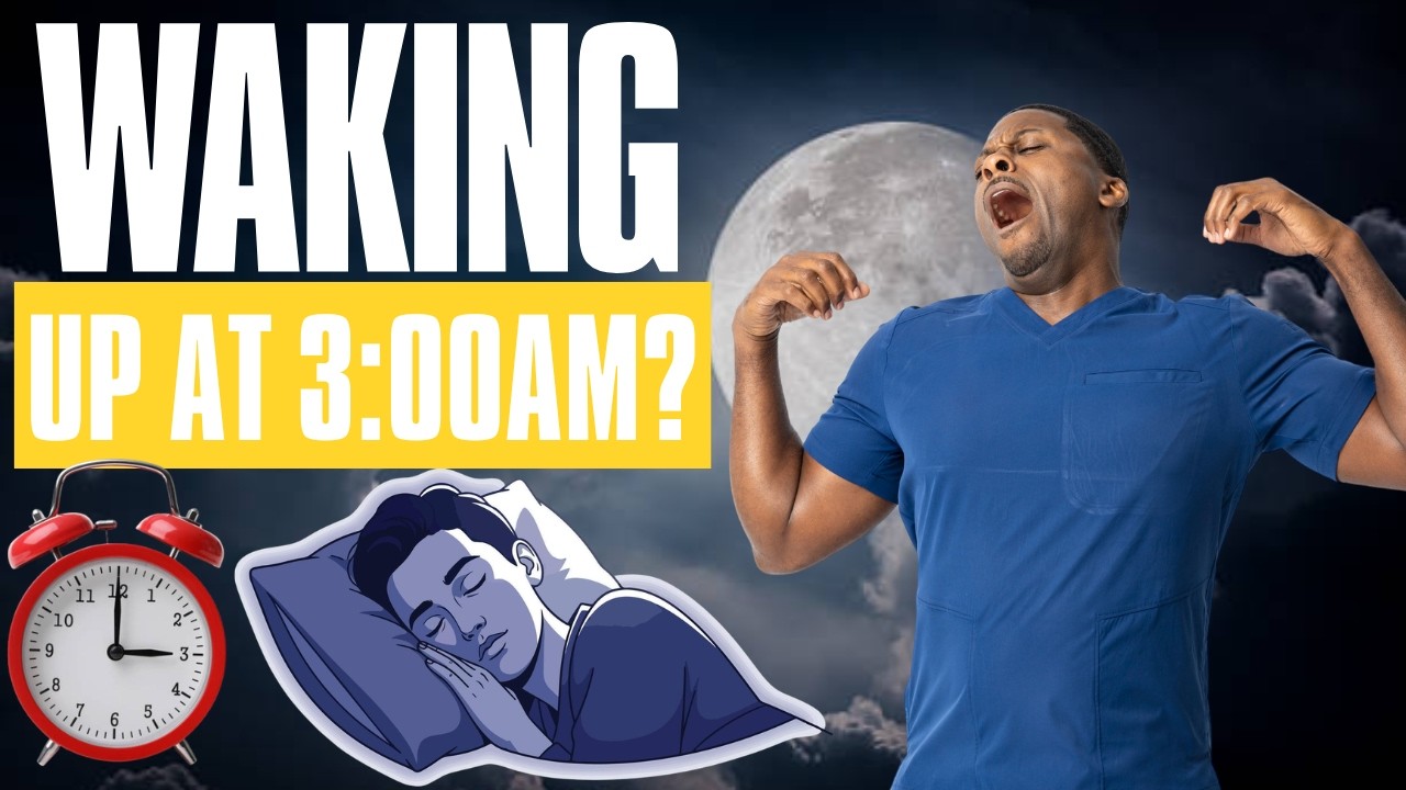 5 Reasons Why You’re Waking Up At 3AM