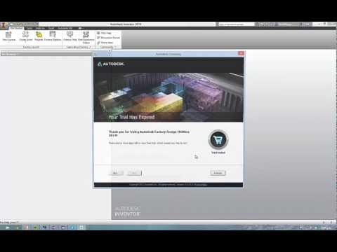 Autodesk Factory Design Suite 2014 Activation error