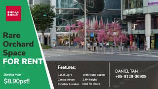 Orchard Road Space for Rent