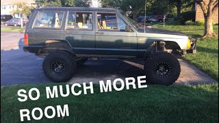 Cutting My Fenders To Fit 35s on My Jeep XJ??!!