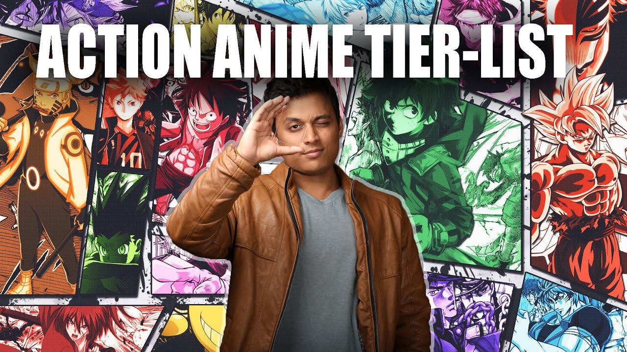ACTION ANIME TIERLIST ft. BhaiLogKaAdda Best Action Anime Ever