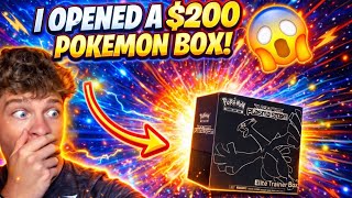 I opened a $200 Pokemon box! 😳 #pokemon #pokemoncards