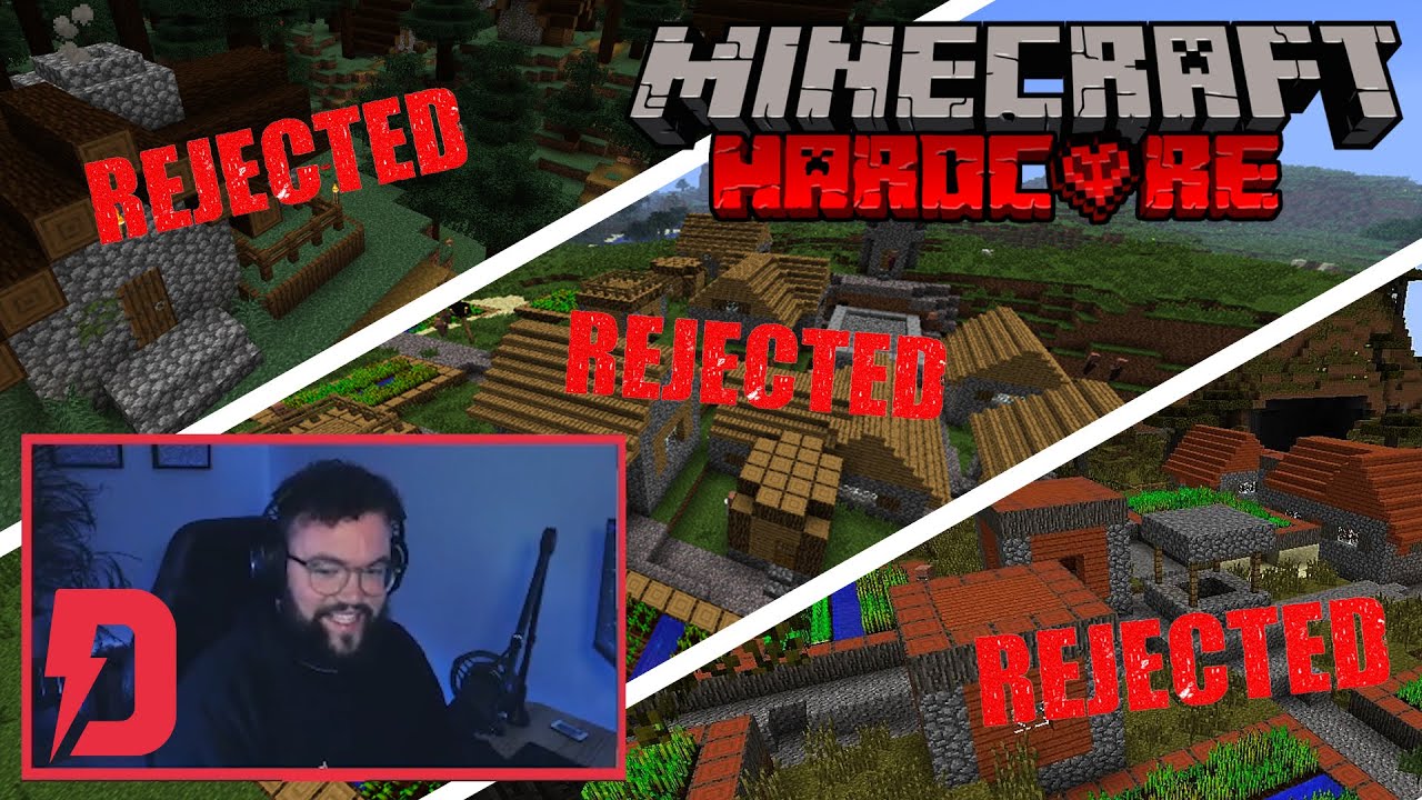 Minecraft Hardcore Let's Play | Episode 2 | Stream Highlights