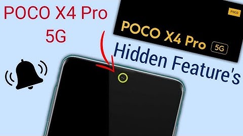 Poco X4 Pro 5G Enable LED Notification Light | Poco X4 Pro Hidden Feature
