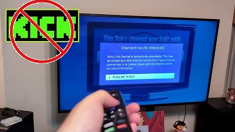 Fix KICK Live Streaming App NOT Working on Smart TV (Channel Error Internet Connection 91-f05b7e18)