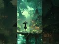 【深緑の町と癒しの雨】《short》