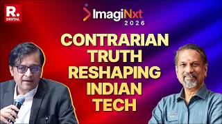 LIVE: Zoho Founder Sridhar Vembu At ImagiNxt 2026 Summit | Exclusive With Arnab Goswami