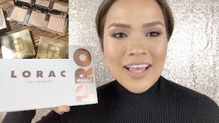 Jouer Highlighter Topaz and Rose Gold Makeup Tutorial -- LORAC PRO PALETTE 3