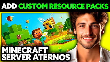 How To Add Custom Resource Packs to Minecraft Server Aternos (2025) - Step by Step