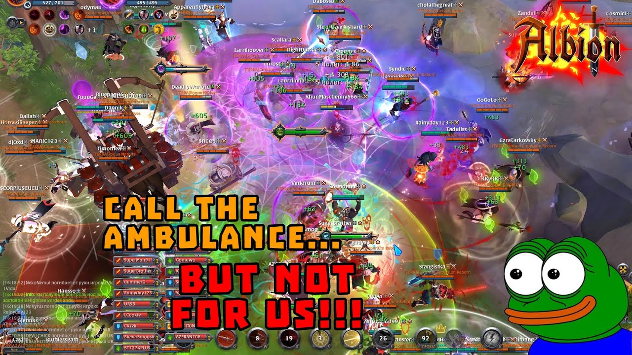 Small-Scale PVP | 20ppl VS 24% | Spirithunter | Albion Online