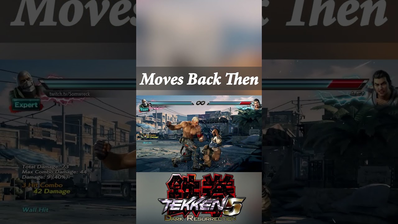 Bryan Moves Back Then in Tekken 