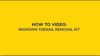 Dr. Scholl&#39;s How To: Ingrown Nail Kit