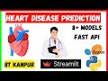 Build & Deploy Heart Disease Predictor Using Random Forest | FastAPI | IIT KANPUR