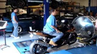 Burning Out On The Dyno