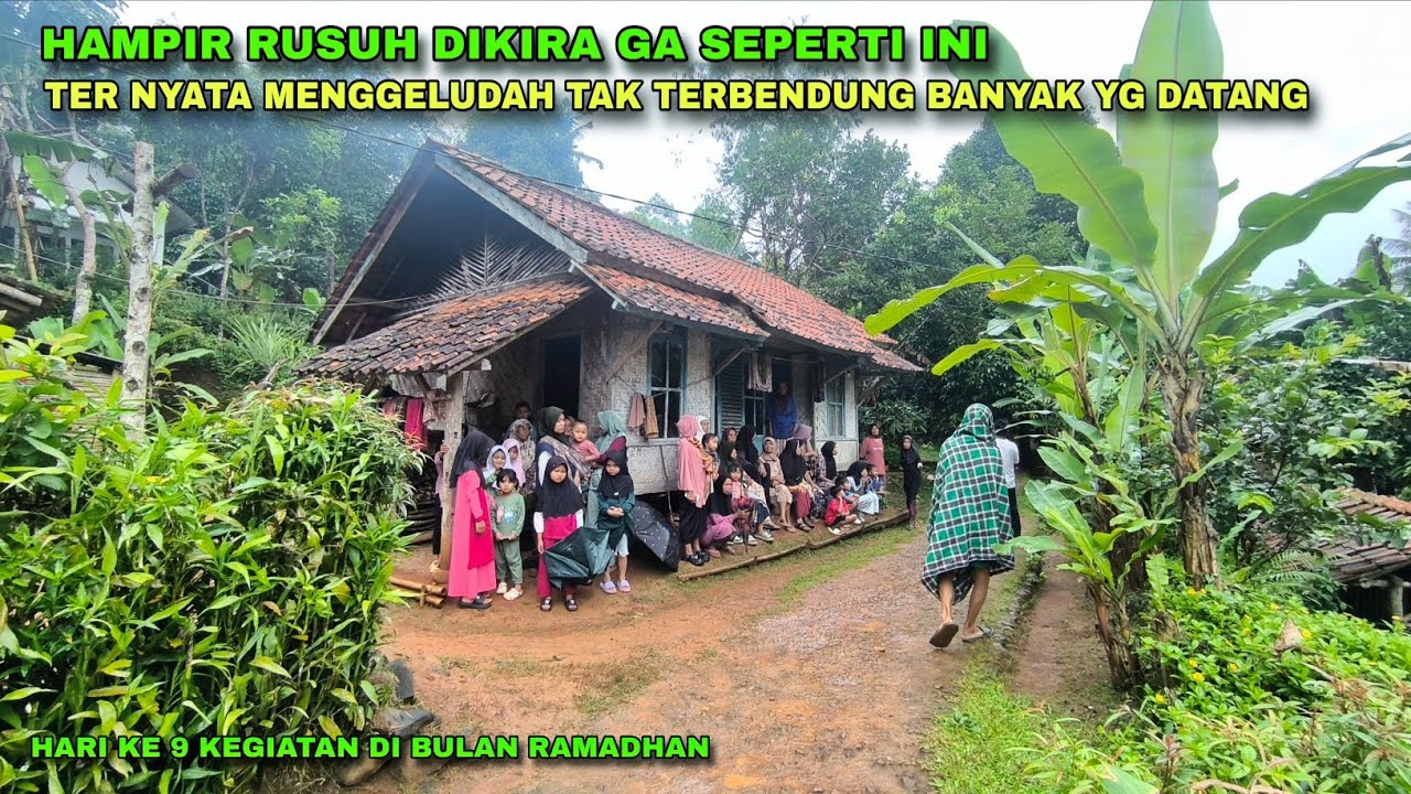 BIKIN KAGET.MASUK KE PEDALAMAN KAMPUNG.DIKIRA GA SEPERTI INI TERNYATA MENGGELUDAH TAK TERBENDUNG