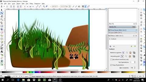 Making Grass in Inkscape